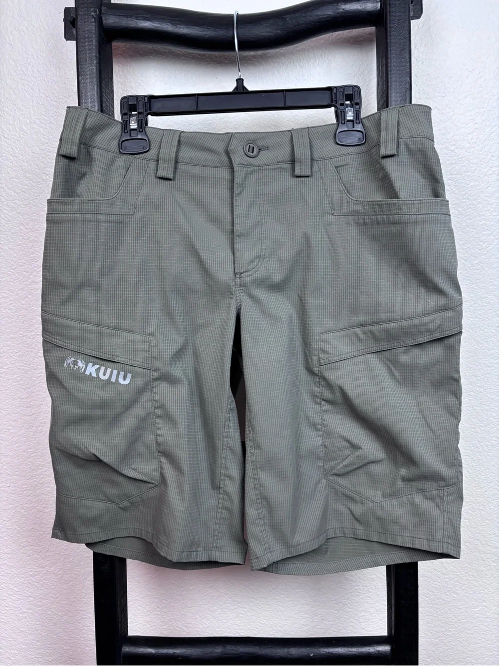 Kuiu Tiburon Men’s Green Shorts UPF 50+ Size 36